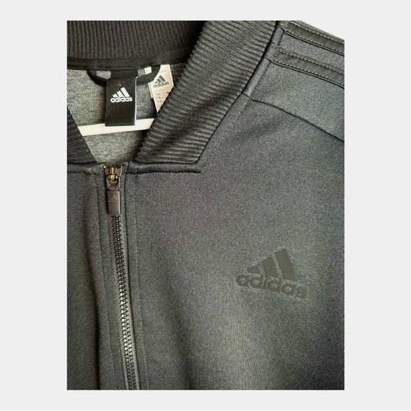 Adidas Men's Black Track Jacket - Picture 3 of 4